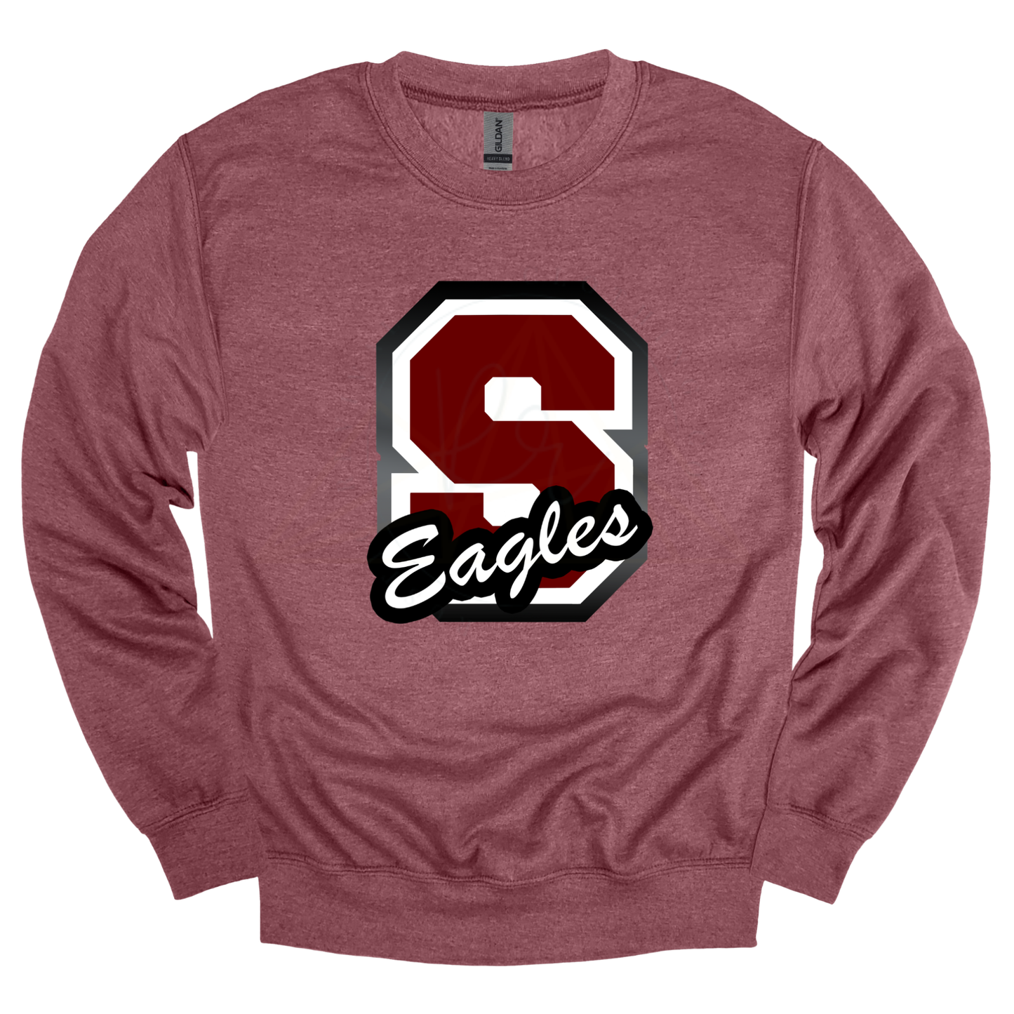 Eagles Script "S" Graphic Apparel | Adult Spirit Wear Collection
