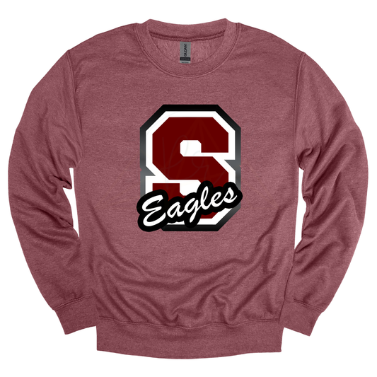 Eagles Script "S" Graphic Apparel | Youth Spirit Wear Collection