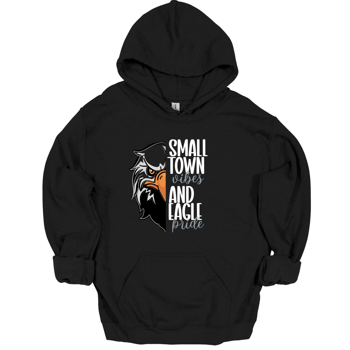 Small Town Vibes & Eagle Pride Graphic Apparel | Adult Spirit Wear