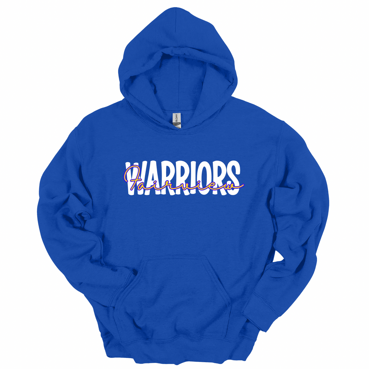 Fairview Warriors Big Letter Graphic Apparel | Youth Spirit Wear
