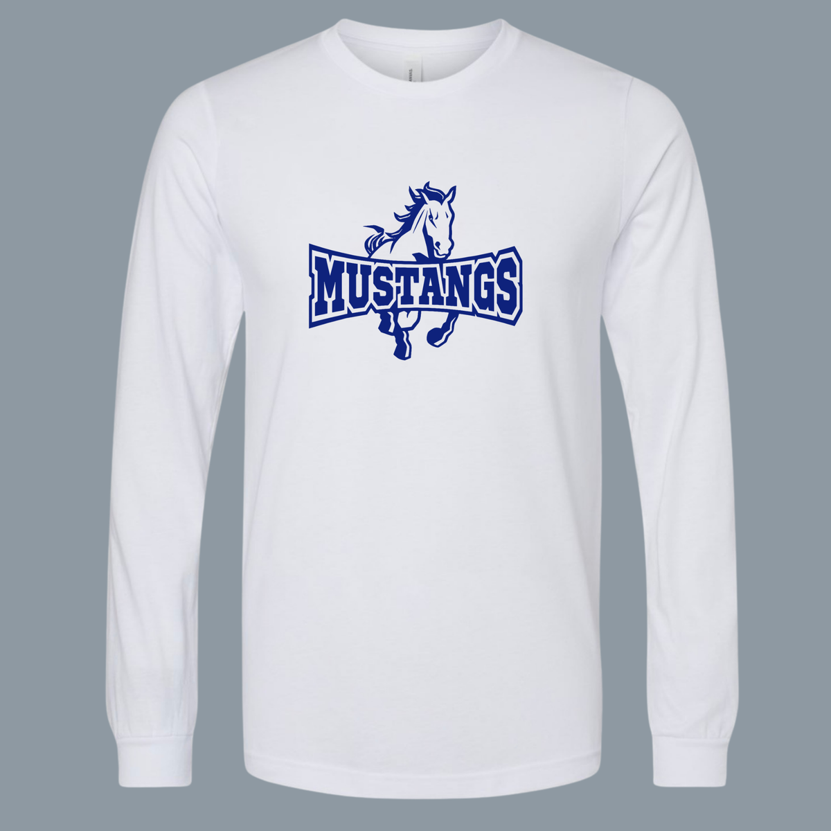 Mustangs Mascot Graphic Apparel | Spirit Wear