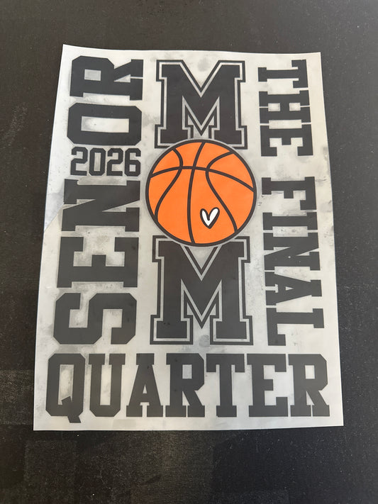 Basketball Senior Mom