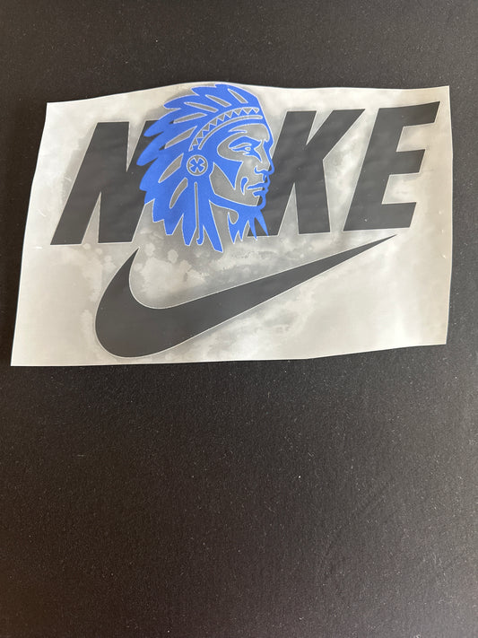 Blue Warriors Swoosh
