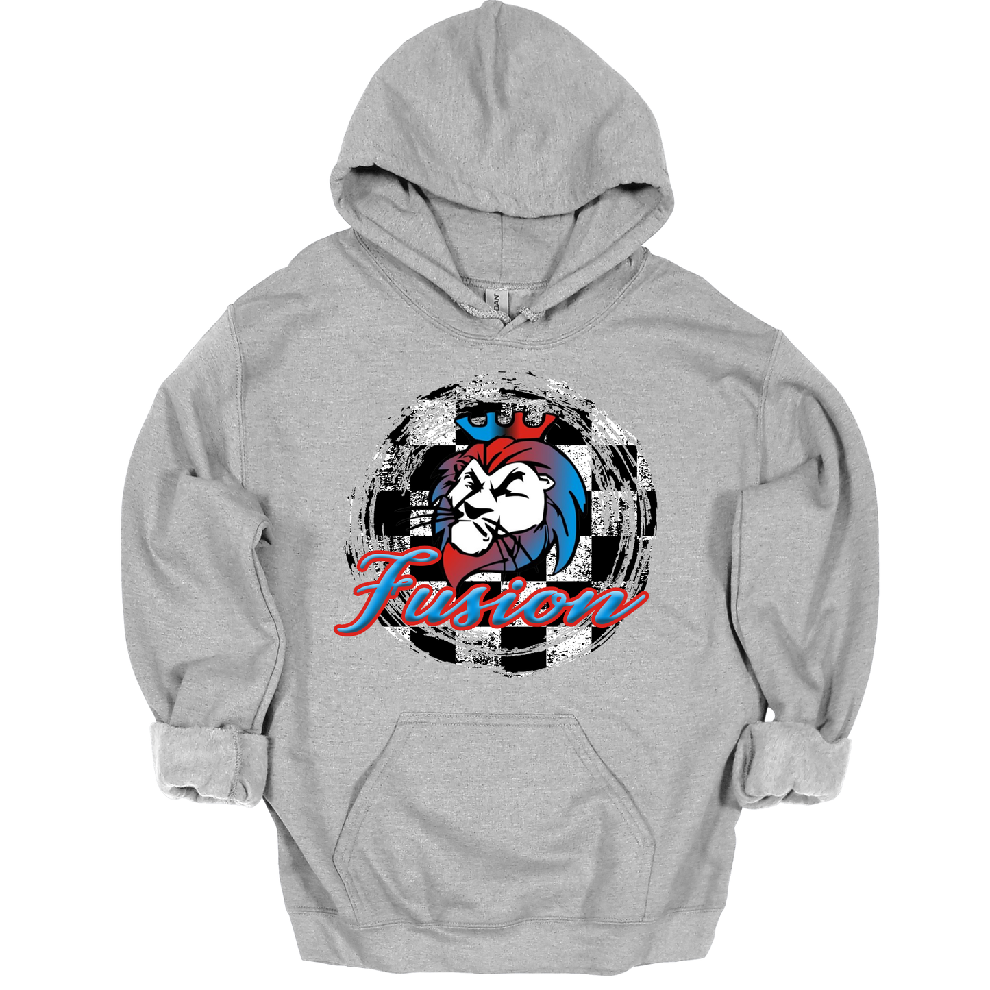 Checker Circle Fusion Graphic Apparel | Adult Spirit Wear