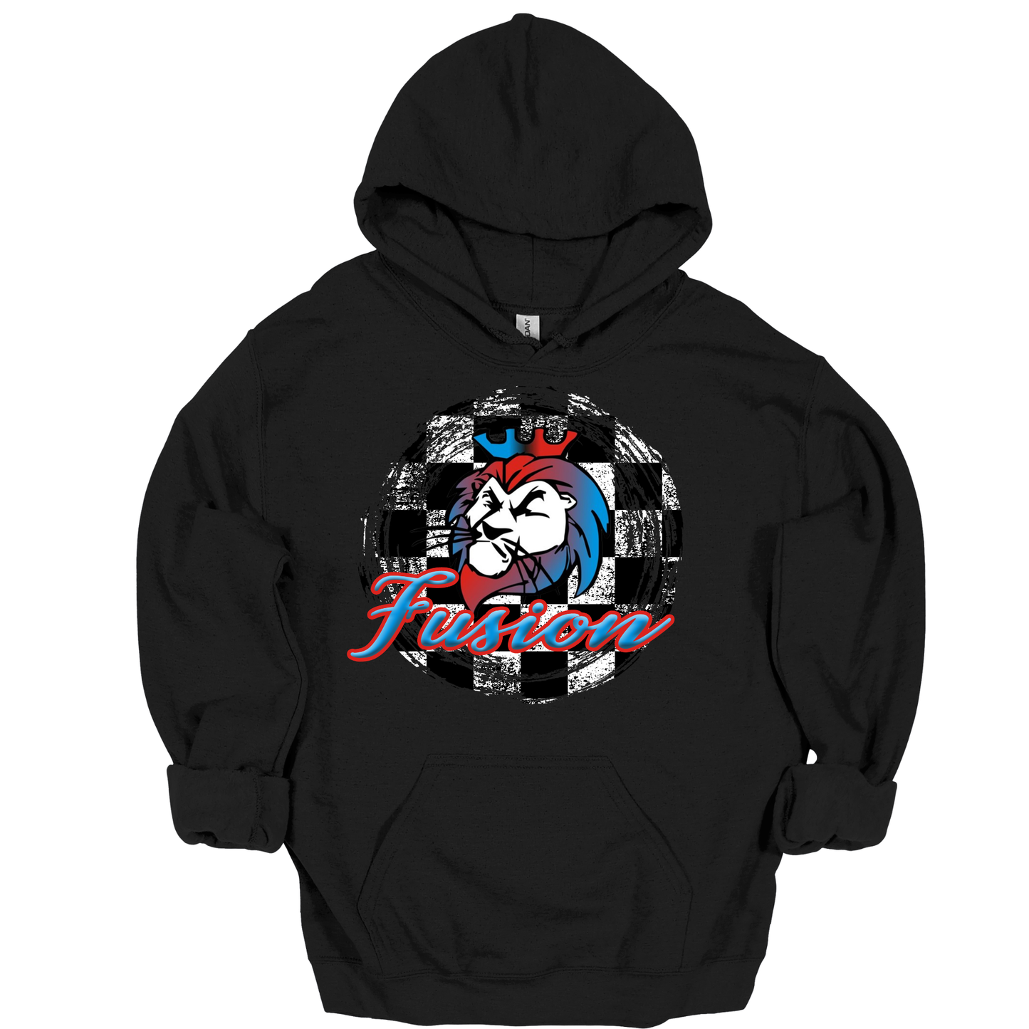 Checker Circle Fusion Graphic Apparel | Adult Spirit Wear