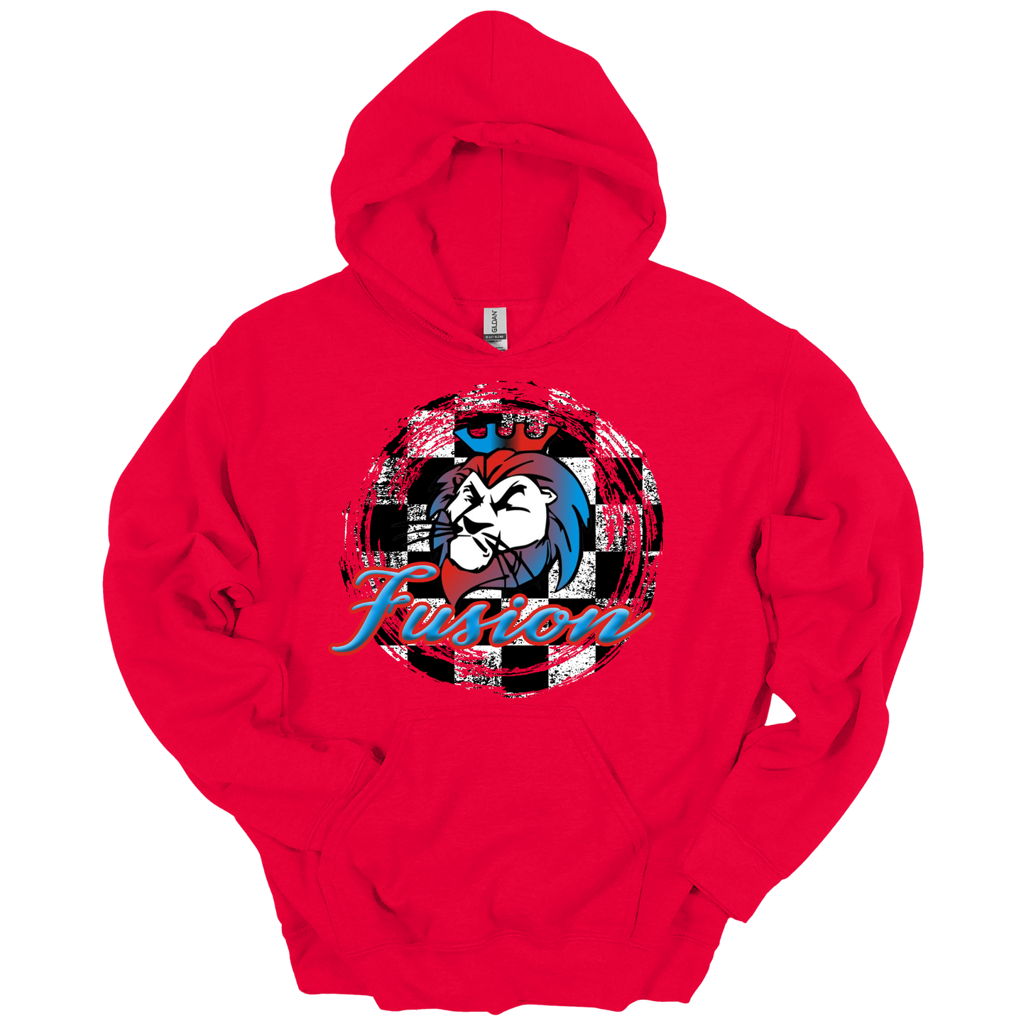 Checker Circle Fusion Graphic Apparel | Adult Spirit Wear