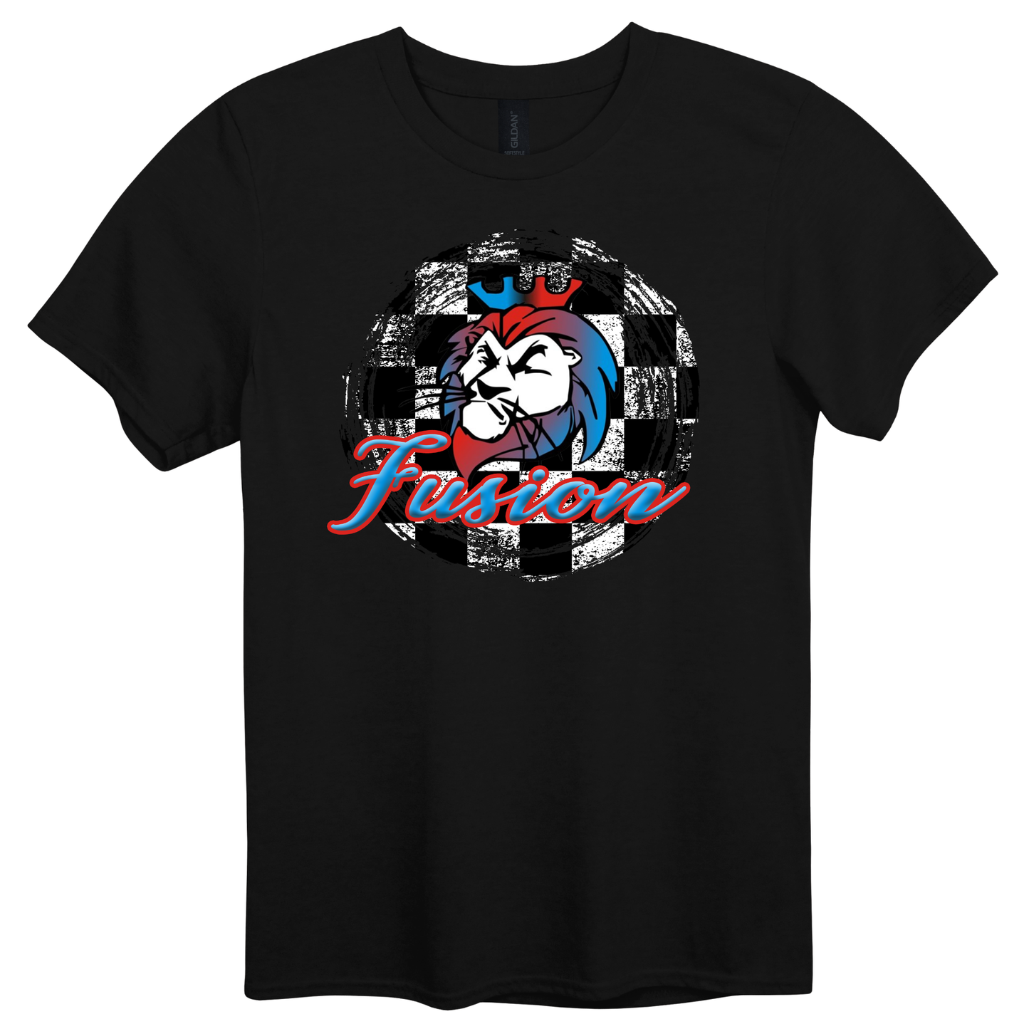 Checker Circle Fusion Graphic Apparel | Adult Spirit Wear