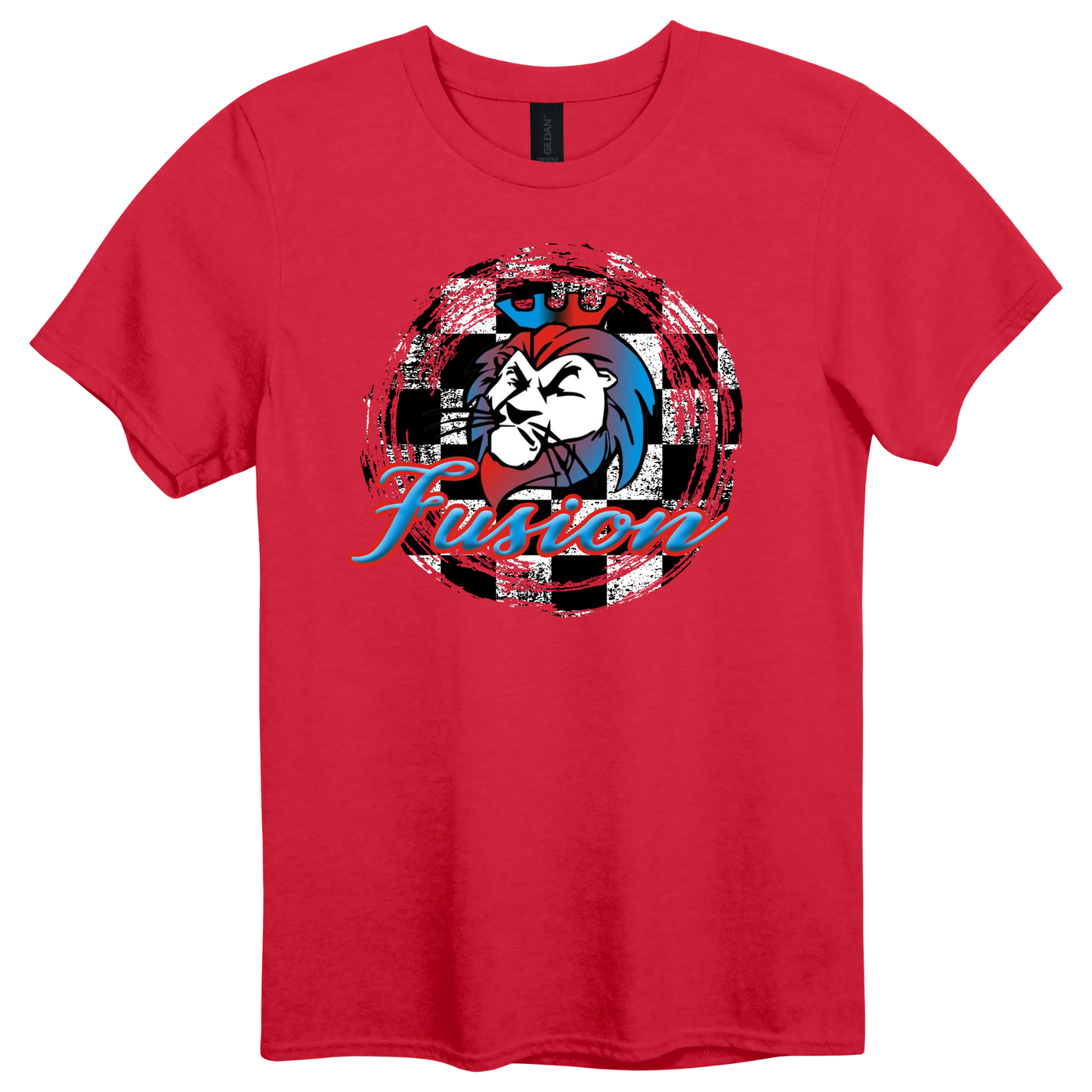 Checker Circle Fusion Graphic Apparel | Adult Spirit Wear