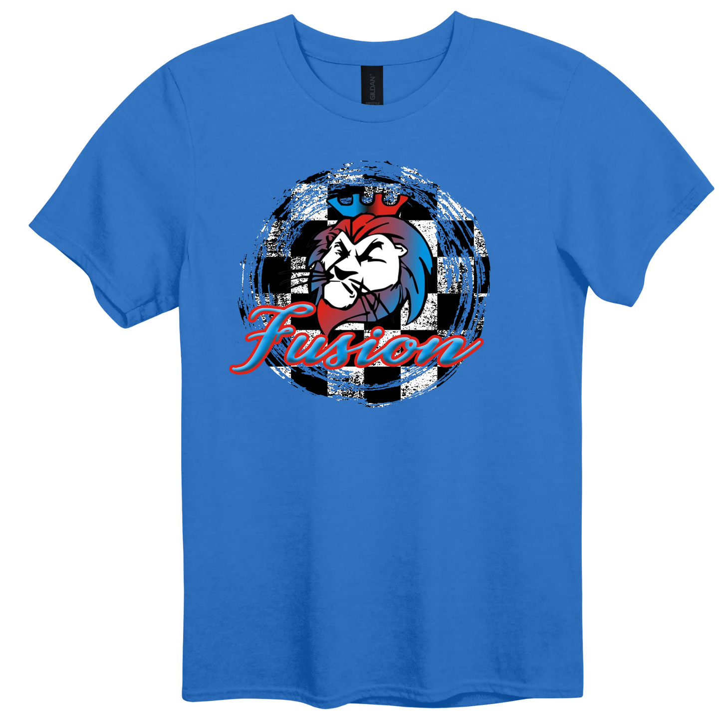 Checker Circle Fusion Graphic Apparel | Adult Spirit Wear