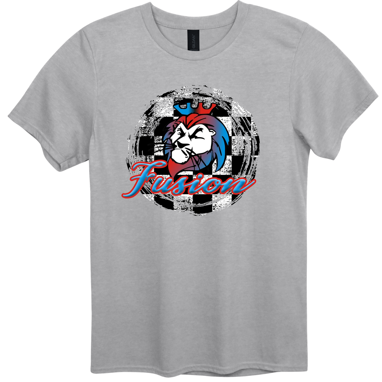 Checker Circle Fusion Graphic Apparel | Adult Spirit Wear