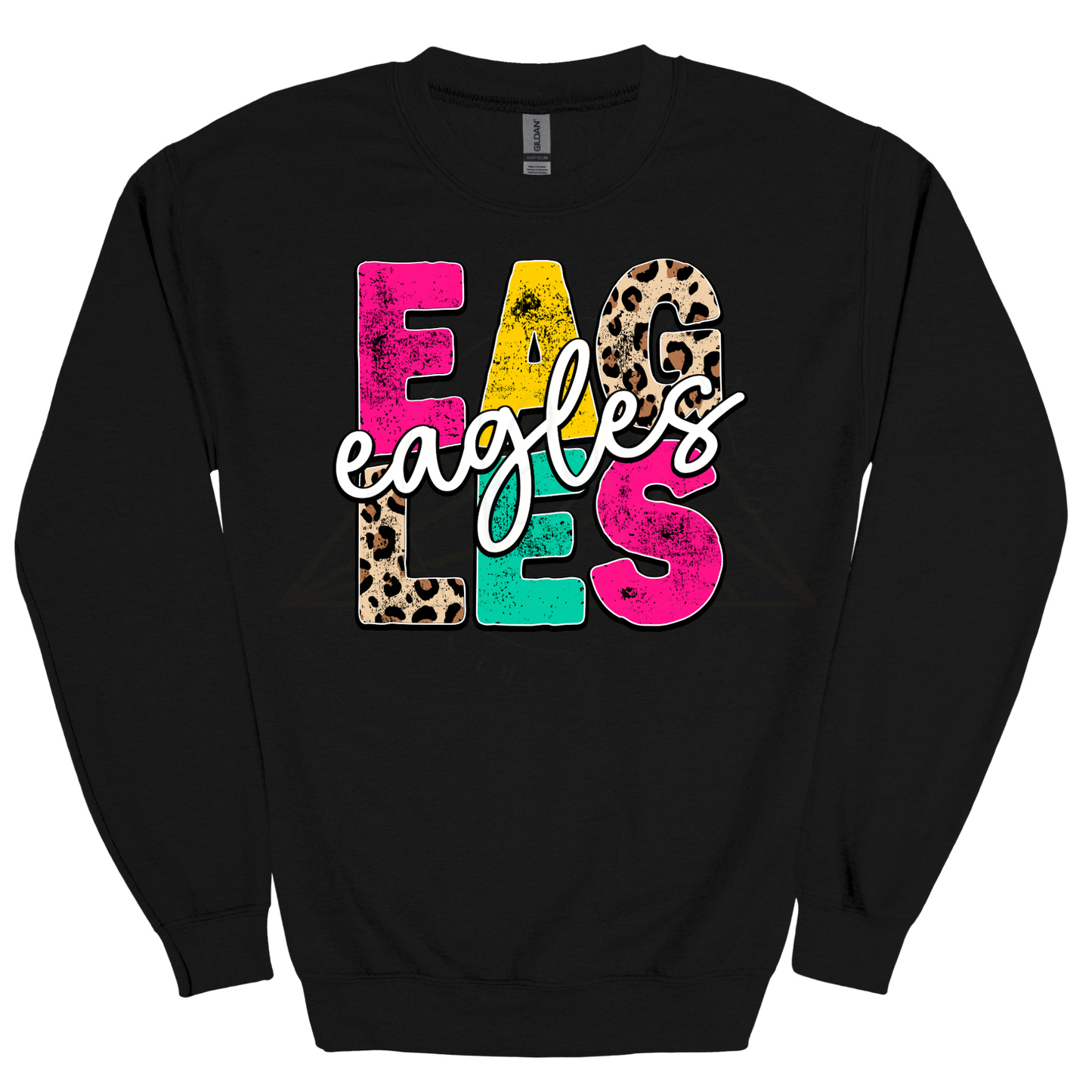 EAGLES Leopard Graphic Apparel | Youth Spirit Wear Collection
