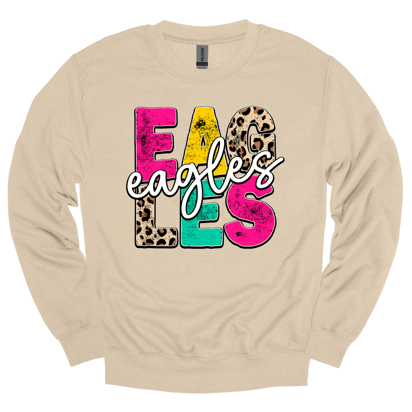 EAGLES Leopard Graphic Apparel | Youth Spirit Wear Collection