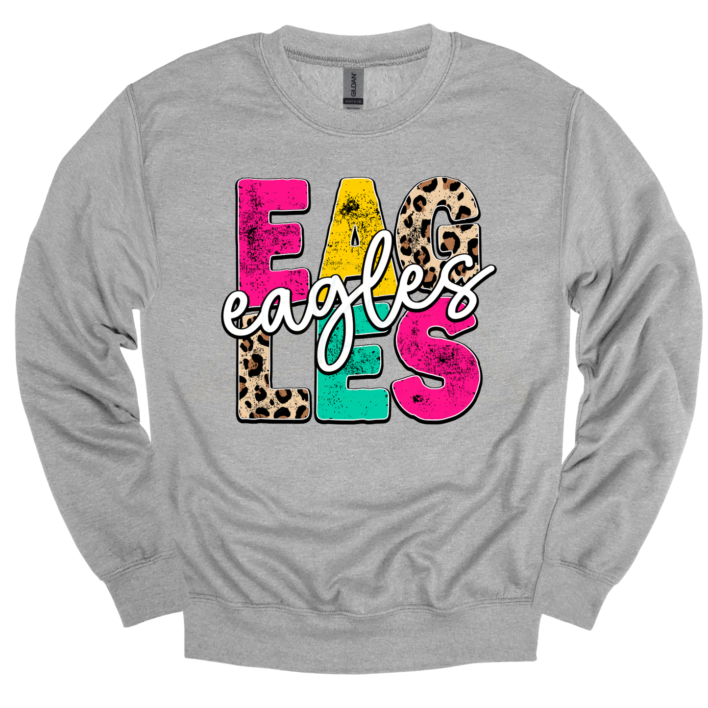 EAGLES Leopard Graphic Apparel | Adult Spirit Wear