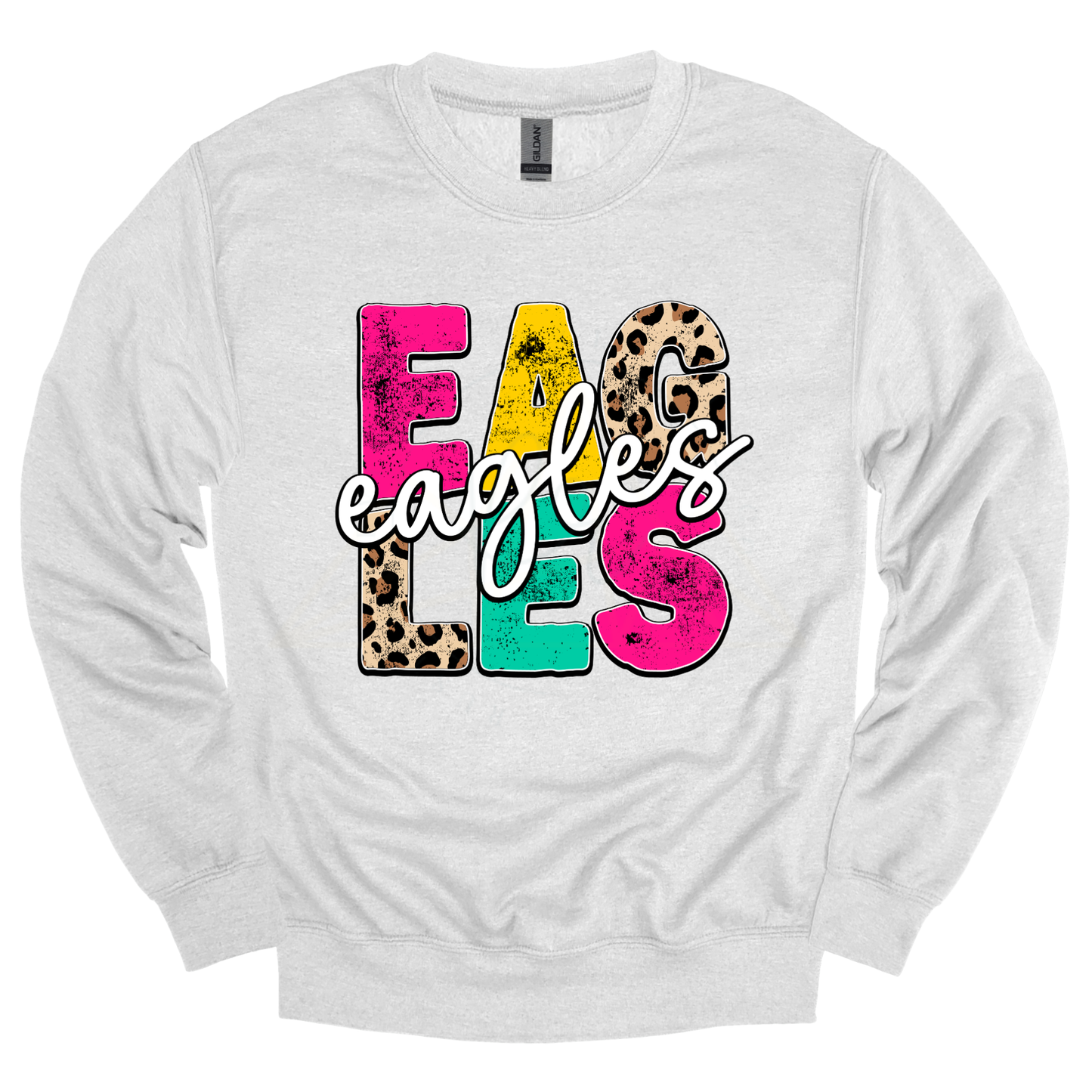 EAGLES Leopard Graphic Apparel | Adult Spirit Wear