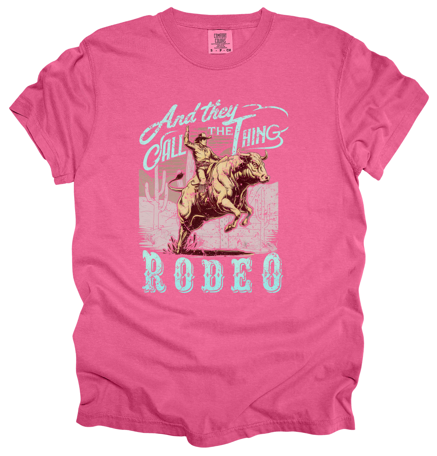 CALL THE THING RODEO LIGHT Graphic Apparel | Adult Tee