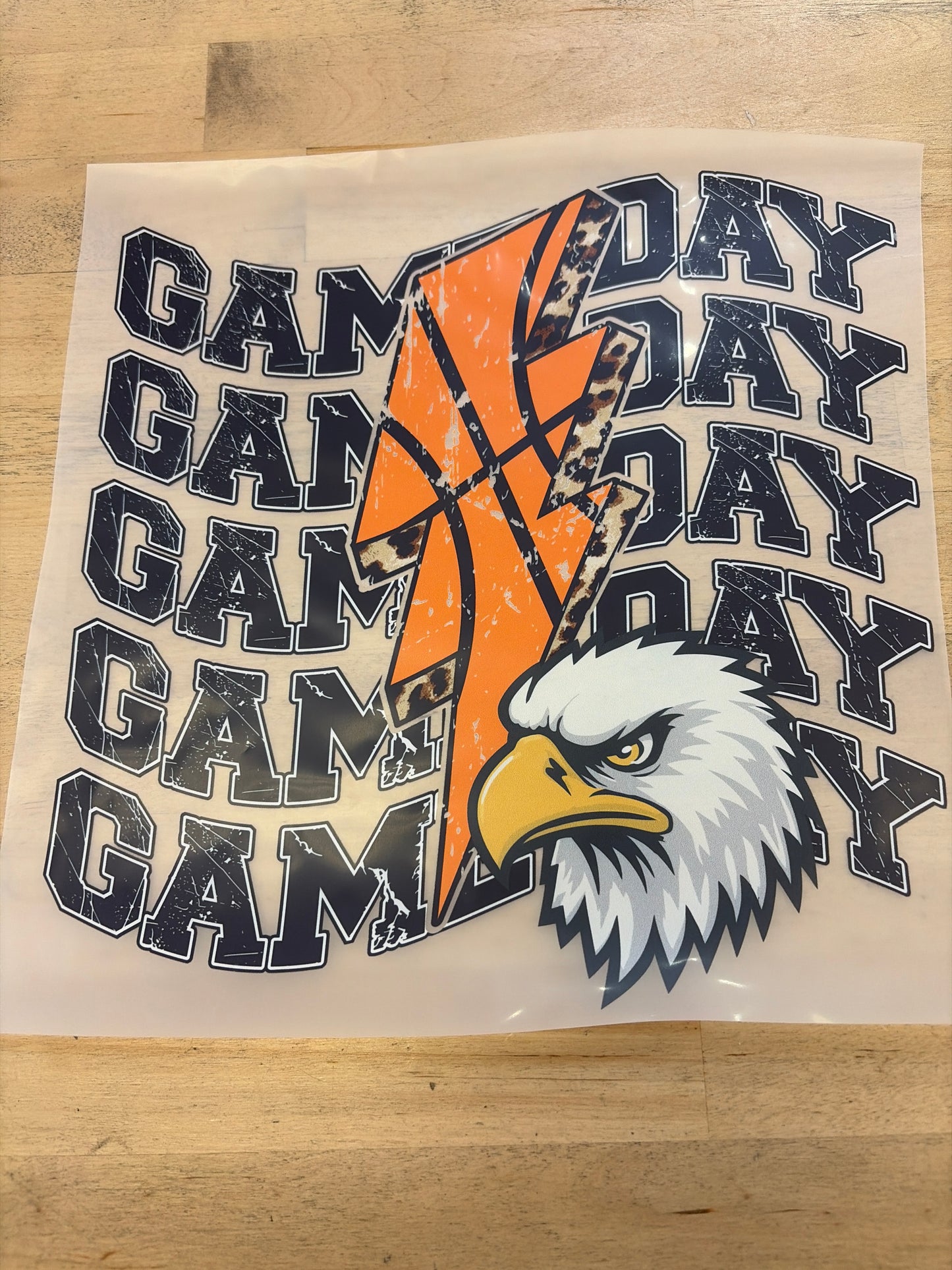 Game Day Stacked Eagles Bball