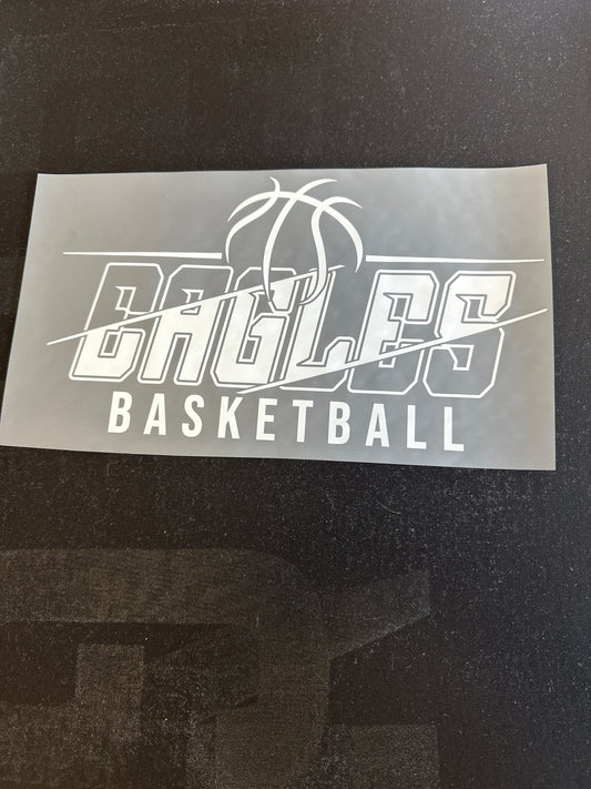 Eagles Basketball - White