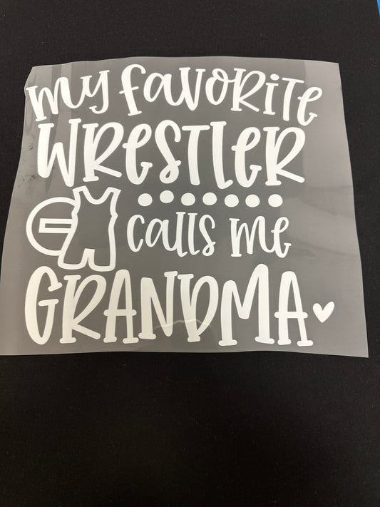 My Favorite Wrestler Grandma
