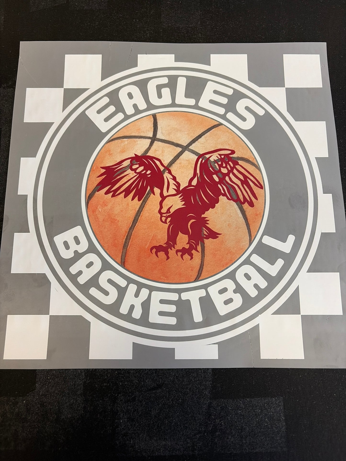 Eagle Basketball Checker/Circle