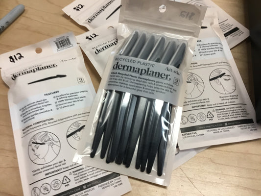 Kit sch dermaplaner 12 pcs -black