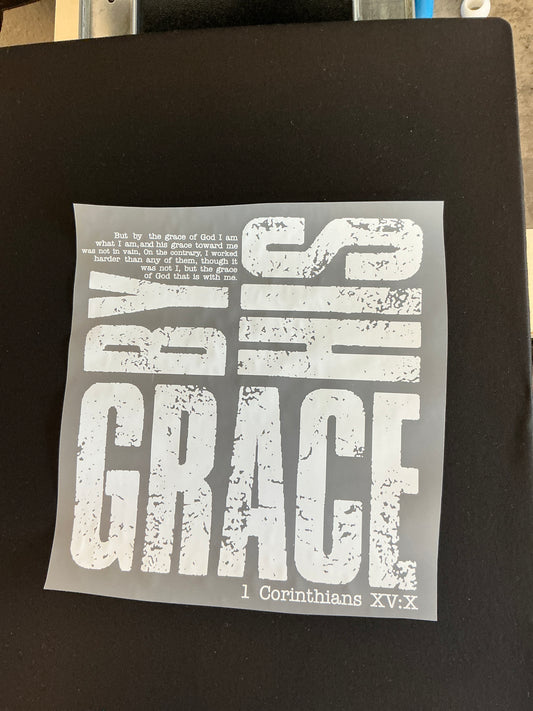 By His Grace White
