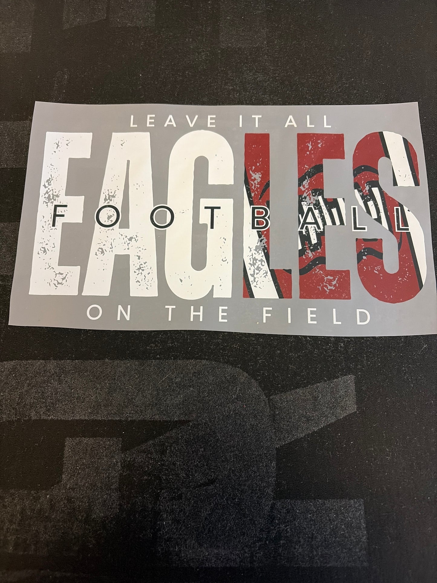 Leave it on field - Football