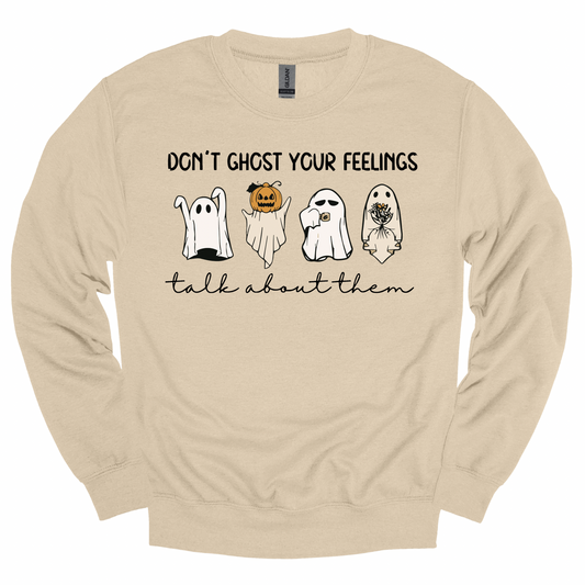 Don't Ghost Feelings Graphic Apparel | Adult