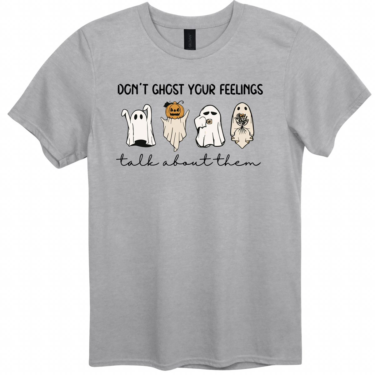 Don't Ghost Feelings Graphic Apparel | Adult