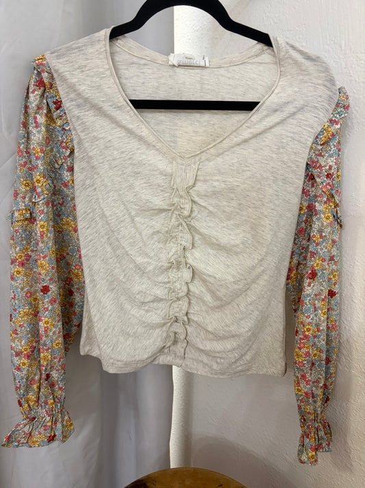 & Merci Floral Long Sleeve