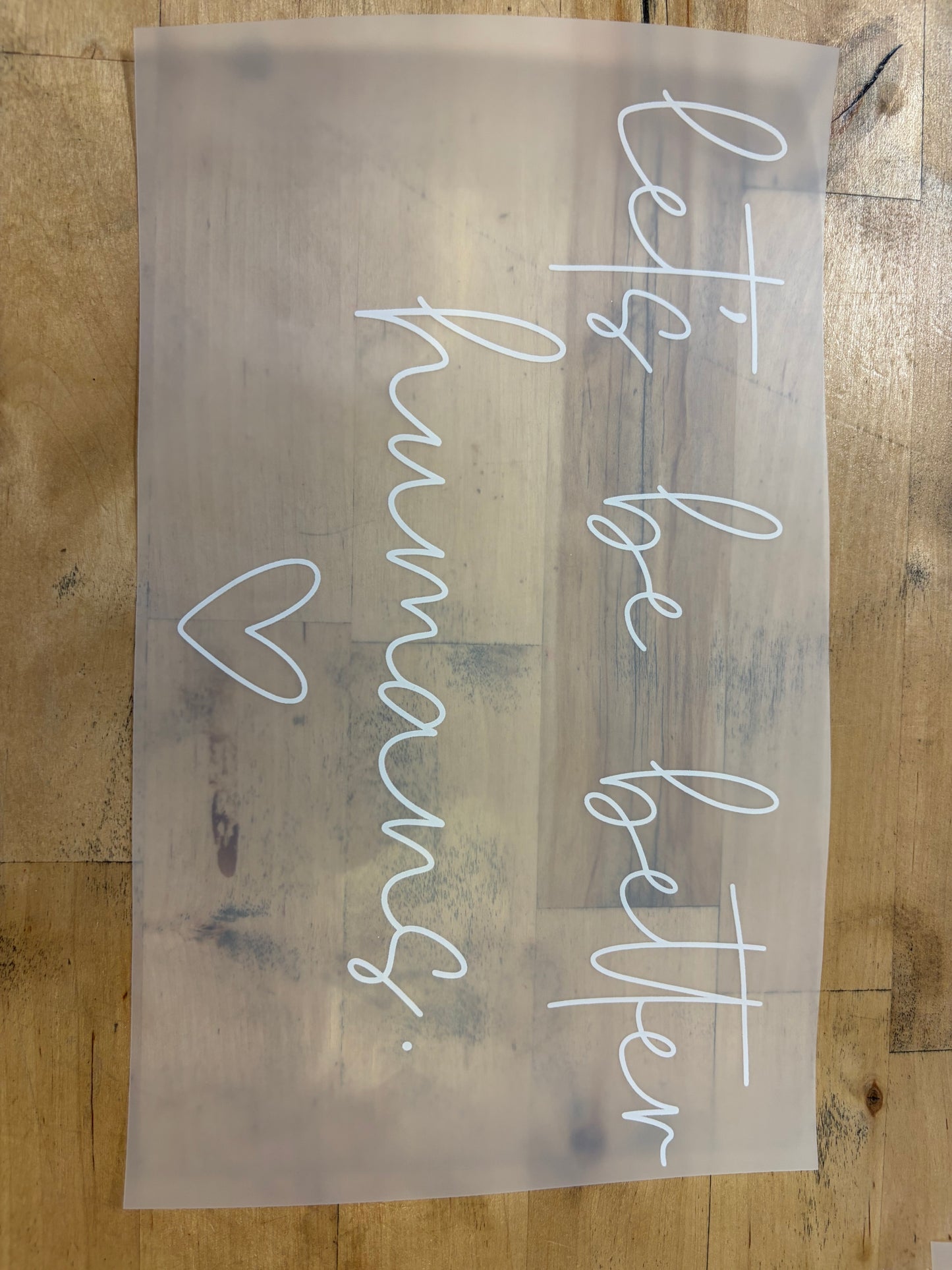 Let's Be Better Humans