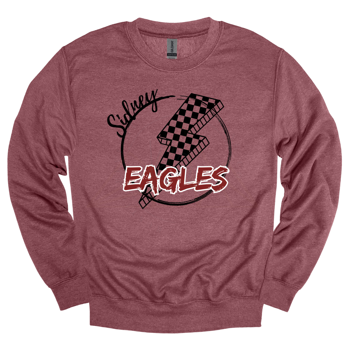 SIDNEY EAGLES Lightning Bolt Graphic Apparel | Adult Spirit Wear