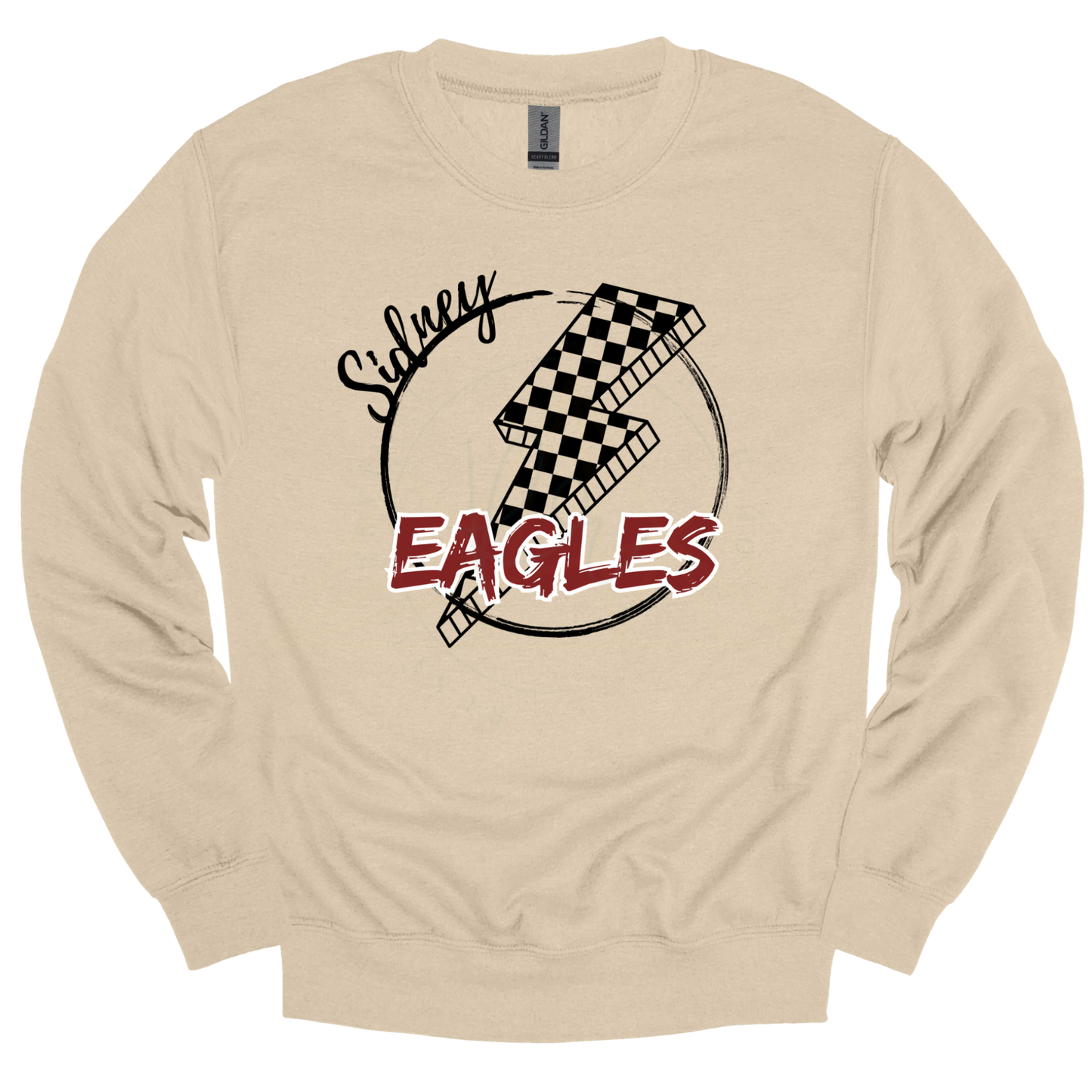 SIDNEY EAGLES Lightning Bolt Graphic Apparel | Adult Spirit Wear