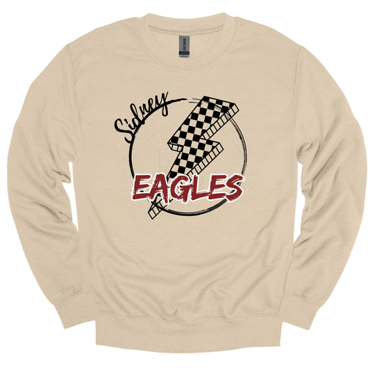 SIDNEY EAGLES Lightning Bolt Graphic Apparel | Adult Spirit Wear