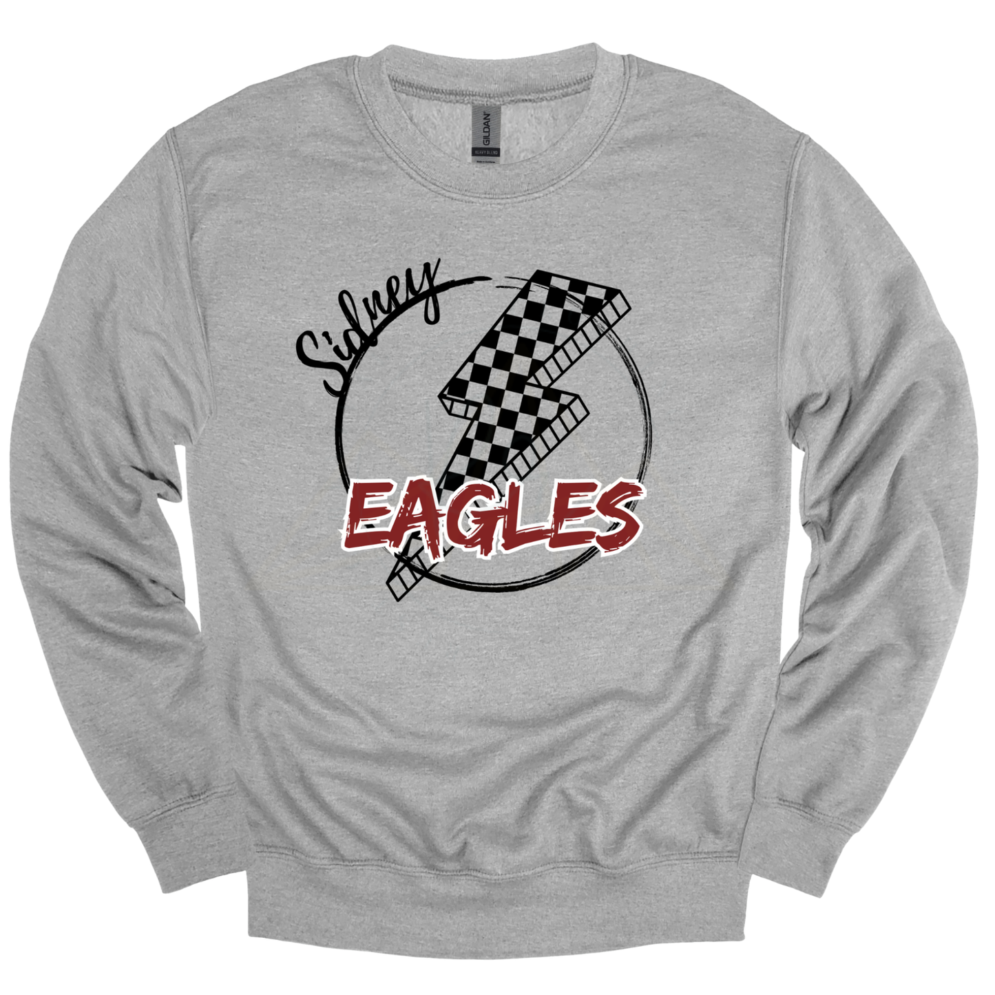 SIDNEY EAGLES Lightning Bolt Graphic Apparel | Youth Spirit Wear