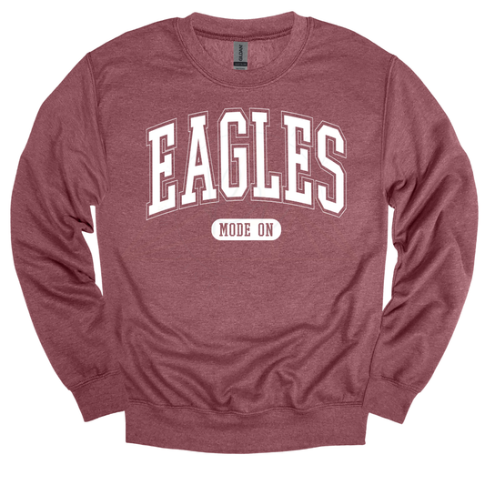 EAGLES MODE ON Graphic Apparel | Youth Spirit Wear