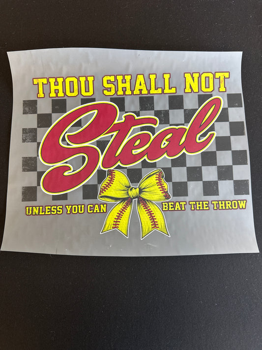 Thou Shall Not Steal