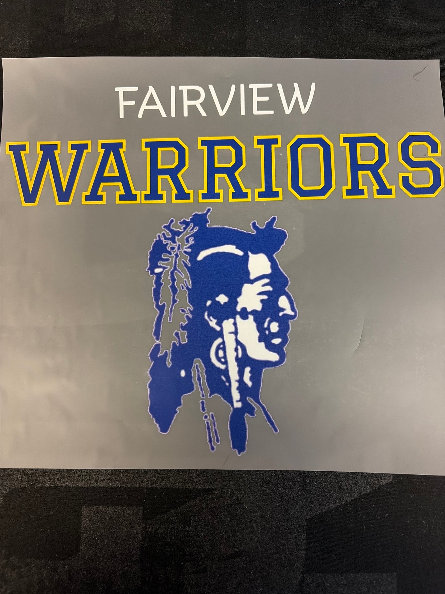 Fairview Warriors w/Logo