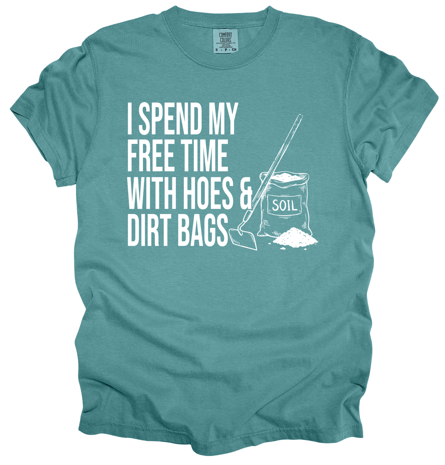 HOES & DIRT BAGS Graphic Apparel | Adult Garden Tee