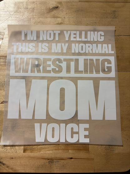 Wrestling Mom Voice
