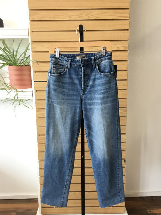 KUT From the Kloth High Rise Fay Ankle Straight Leg