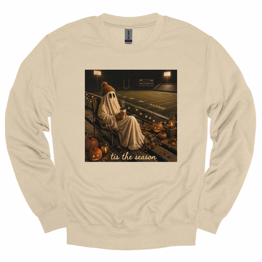 Football Field Tis the Season Graphic Apparel | Adult Spirit Wear