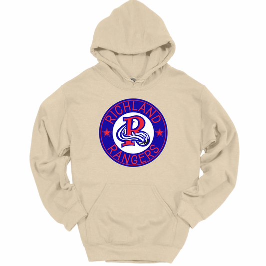 Richland Rangers Blue Vintage Seal Graphic Apparel | Youth Spirit Wear