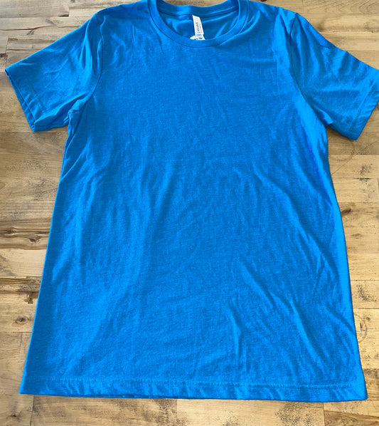 Bella Canvas Tee - Neon Blue