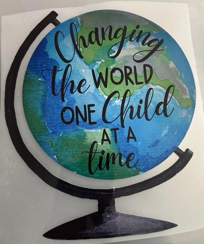 Changing the World Globe