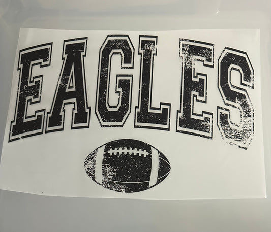 Eagles Football with football