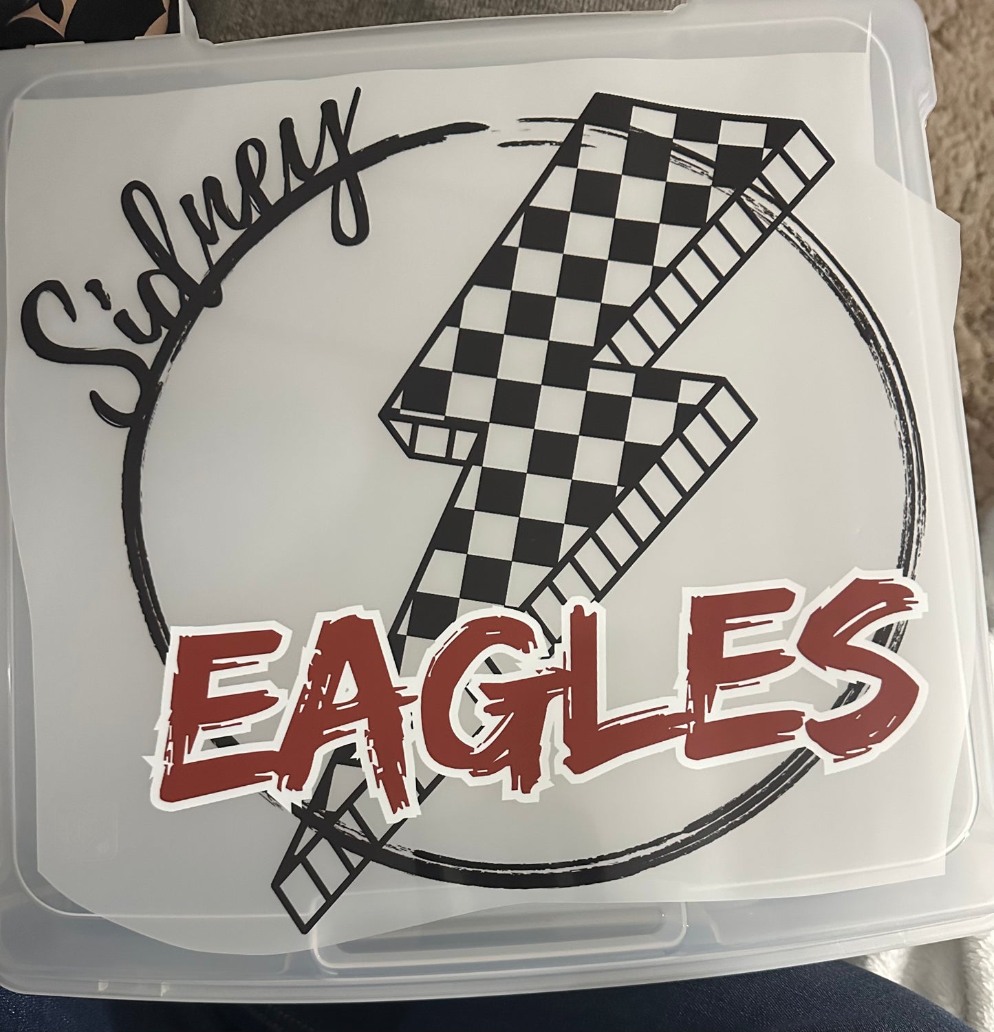 Lightning Bolt - Sidney Eagles