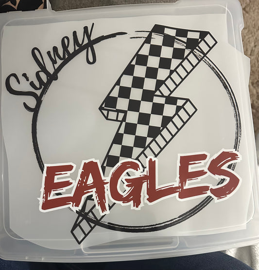 Lightning Bolt - Sidney Eagles