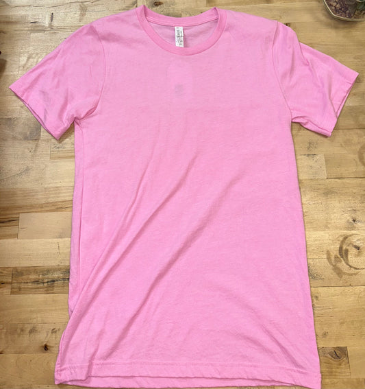 Bella Canvas Tee - Bubblegum Pink