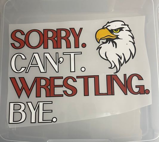 Sorry Wrestling - Eagles