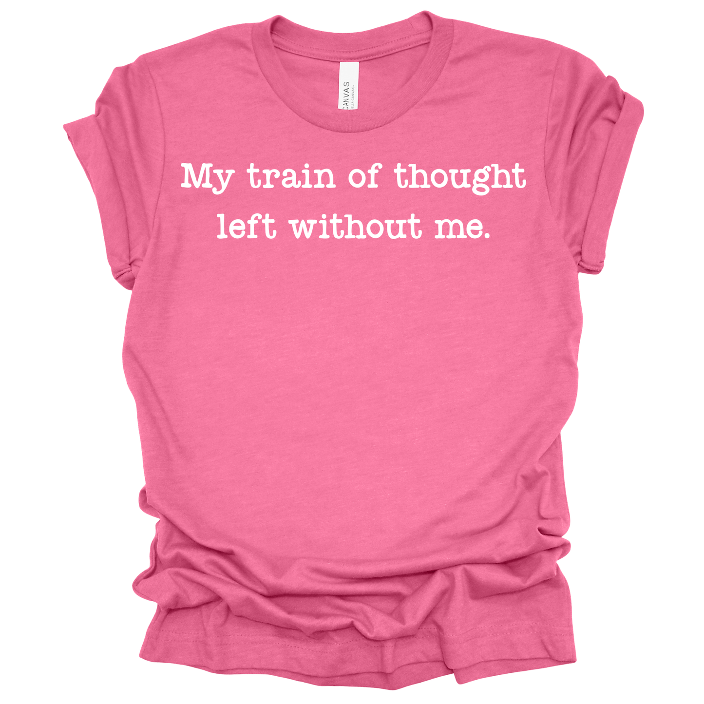 TRAIN OF THOUGHT Graphic Apparel | Adult Tee